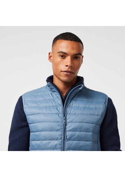 Erkek Mavi Kaz Tüyü Yelek J47128T.4GP fırsatları