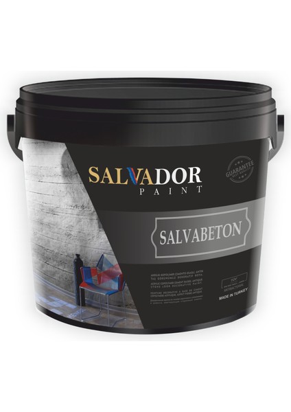 Salvabeton Beton Efektli Dekoratif Sıva