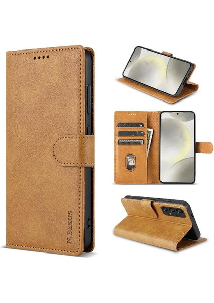 Samsung Galaxy M13 4g Için Flip Case Yan Cep Çift Katmanlı Koruma (Yurt Dışından)