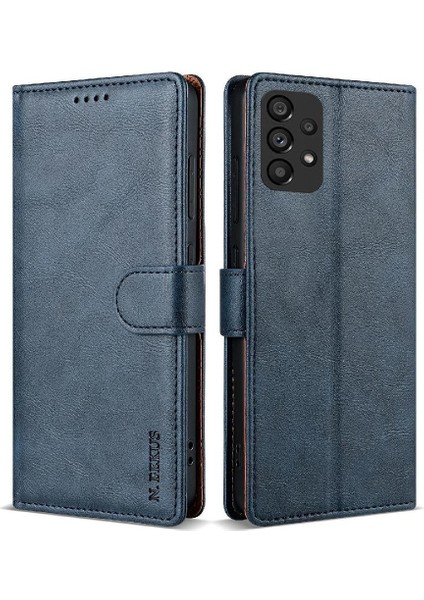 Samsung Galaxy Için Flip Case A52S 5g Anti Kayma Yan Cep Kart Yuvaları (Yurt Dışından)