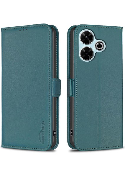 Xiaomi Poco M6 4g Manyetik Kickstand Darbeye Tpu Iç Pu Için Flip Case (Yurt Dışından) indirimleri