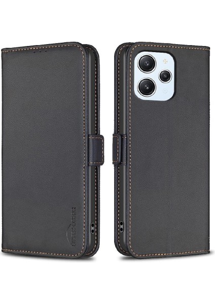 Xiaomi Redmi Için Flip Case 12 4g Manyetik Kart Yuvaları Tutucu Kickstand Tpu (Yurt Dışından) indirimleri