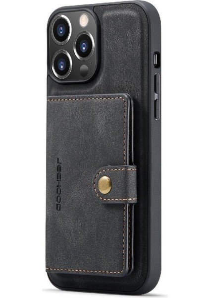 IPhone 13 Için Kılıf Pro Max Cardholder Standı Ayrılabilir Manyetik Tasarım (Yurt Dışından)