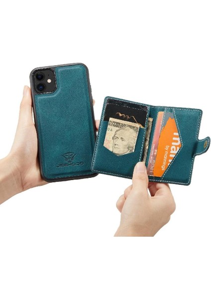 IPhone 11 Için Kılıf Pro Ayrılabilir Manyetik Tasarım Cardholder Magsafe Standı (Yurt Dışından) modelleri