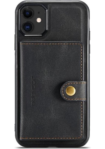 IPhone 11 Için Kılıf Pro Ayrılabilir Manyetik Tasarım Cardholder Magsafe Standı (Yurt Dışından) modelleri