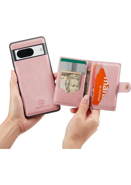 Google Pixel 8 Için Kılıf Ayrılabilir Manyetik Tasarım Cardholder Magsafe Standı (Yurt Dışından) indirimleri