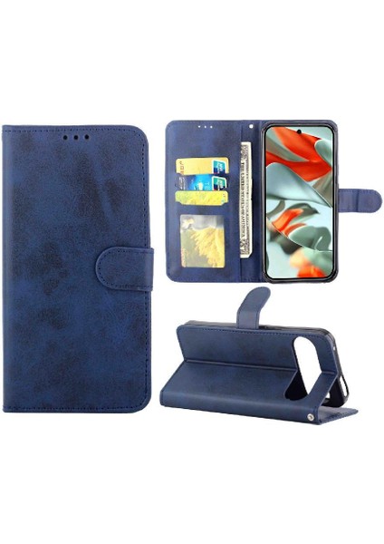Google Pixel 9 Pro Xl Kart Tutucu Manyetik Kapatma Kickstand Için Filp Durumda (Yurt Dışından)
