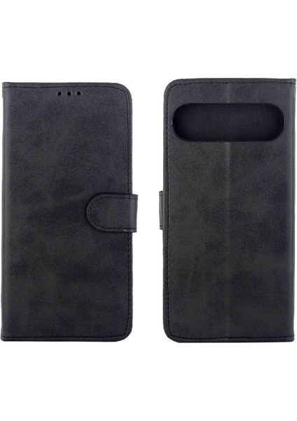 Google Pixel 9 Pro Xl Kart Tutucu Manyetik Kapatma Kickstand Için Filp Durumda (Yurt Dışından)