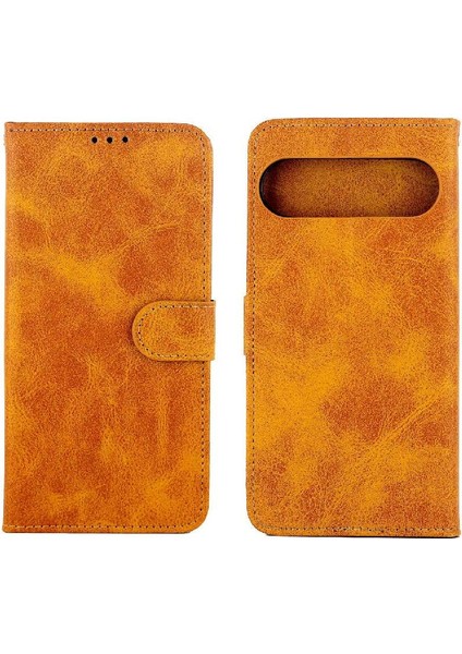 Google Pixel 9 Pro Xl Kart Tutucu Manyetik Kapatma Kickstand Için Filp Durumda (Yurt Dışından)