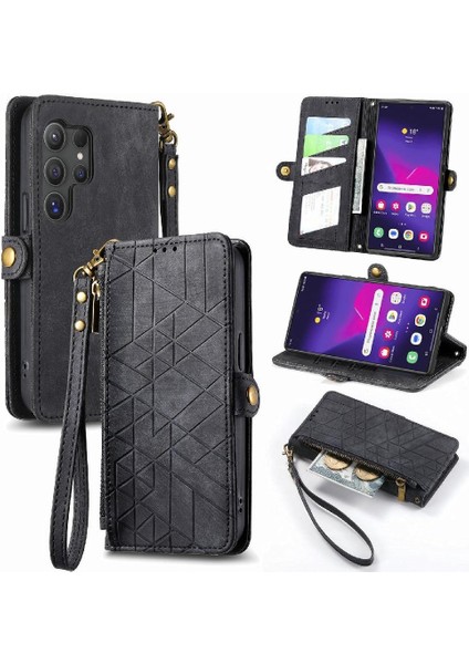 Samsung Galaxy S24 Için Flip Case Ultra Deri Kılıf Darbeye Basit (Yurt Dışından) indirimleri