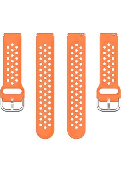 Xiaomi Watch / Huawei Honor S1 18MM Renkli Spor Saat Bandı(Beyaz) (Yurt Dışından) fırsatları