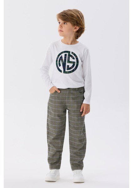Bg Store Erkek Çocuk Ekose Pantolon