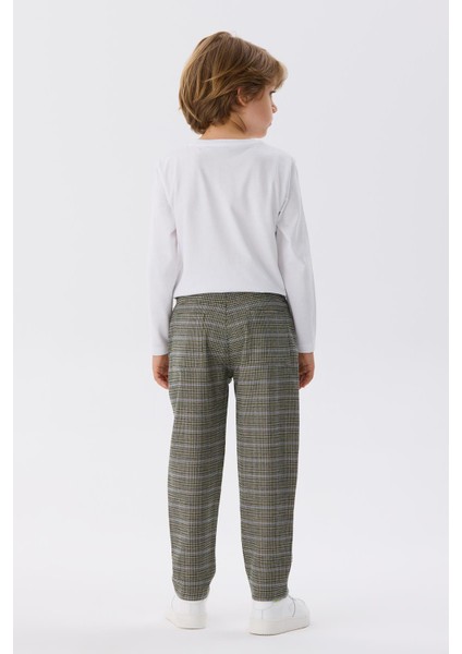 Bg Store Erkek Çocuk Ekose Pantolon fırsatları