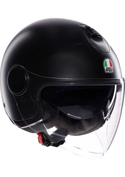 Agv Eteres Mono Matt Black Açık Kask