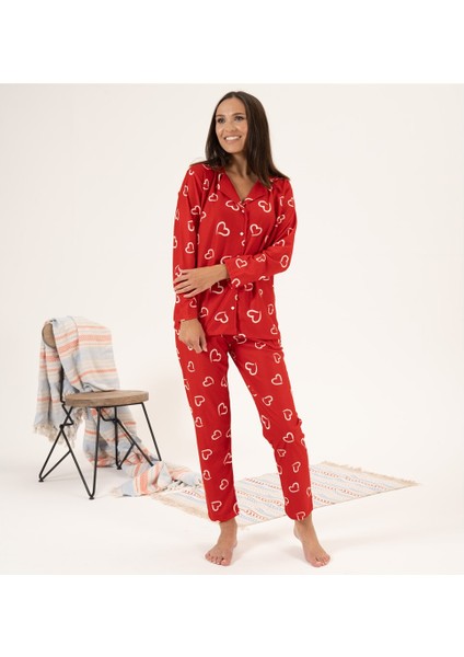 Desenli Önden Düğmeli Süet Kadın Pijama Takım fiyatları