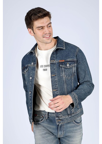 Puebla 6 Erkek Jean Ceket modelleri
