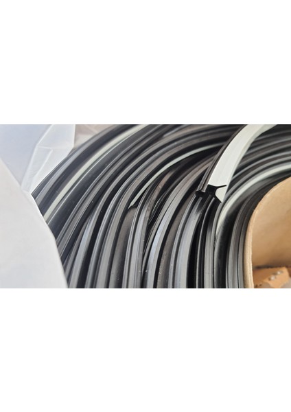 Nat 05 Pimapen Pvc Pimapen Pencere Kapı Contası Fitili 10 Metre (Gri)