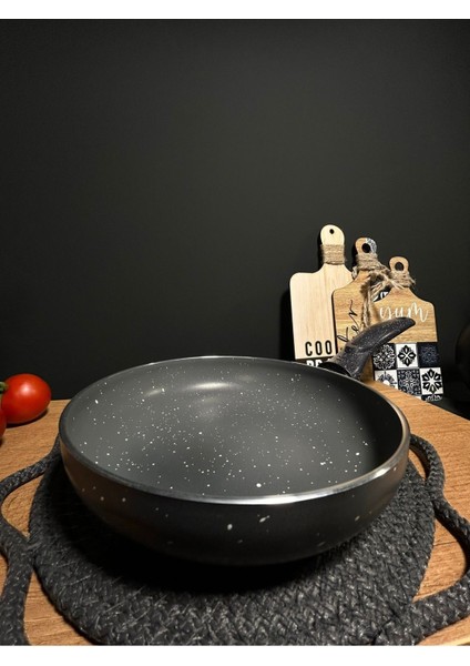 20 cm Gri Granit Tava