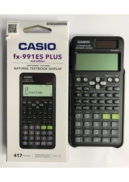 FX-991ES Plus 2. Versiyon Bilimsel Fonksiyonlu Hesap Makinesi
