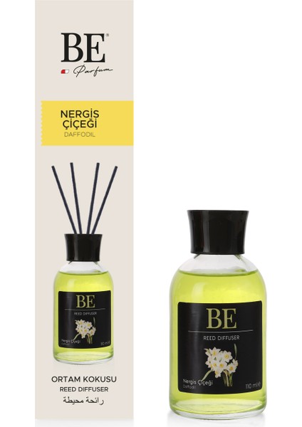 Nergis Çiçeği Bambu Çubuklu Oda Kokusu 110 ml