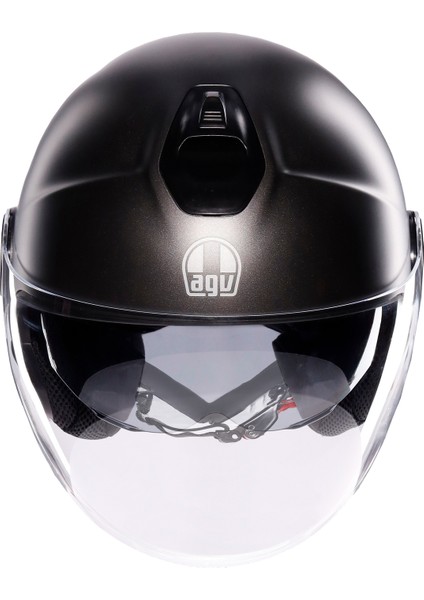 Eteres Mono Matt Asfalto Grey Açık Kask fiyatları