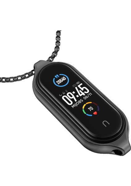 Xiaomi Mi Band 5/6 Için Paslanmaz Ste Izle Kolye (Yurt Dışından)