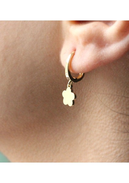 Papatya Altın Küpe 79035