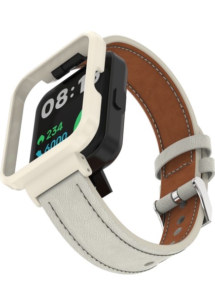 Xiaomi Redmi Watch 2 Için Deri Watch Band (Yurt Dışından)