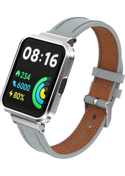 Xiaomi Redmi Watch 2 Için Deri Watch Band (Yurt Dışından)