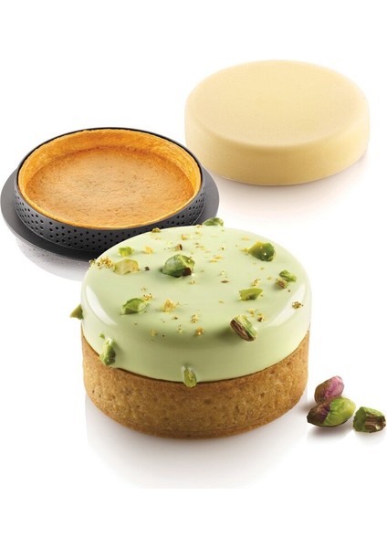 Delikli Tart Kalıbı Kit Tarte Halkası Klassik Ø 70 mm