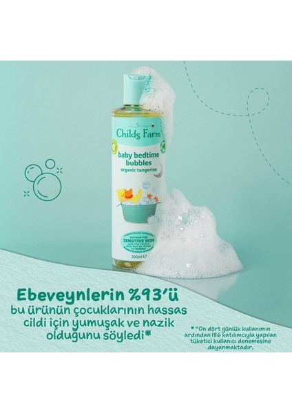 Childs Farm Organik Mandalina Özlü Uyku Öncesi Bebek Banyo Köpüğü 250ml