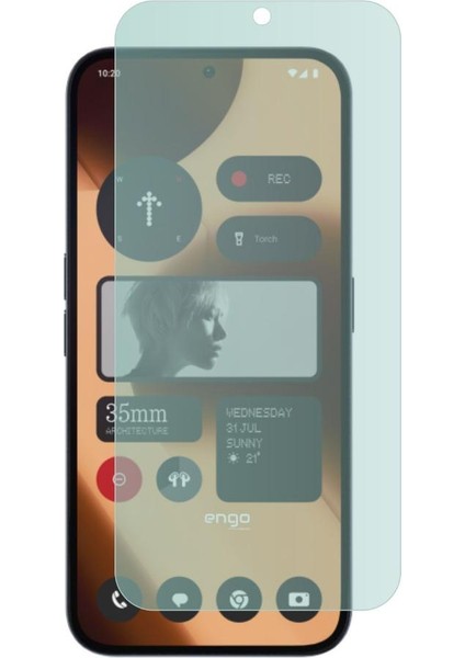 Nothing Phone 2A Plus Ekran Koruyucu Nano Şeffaf Esnek
