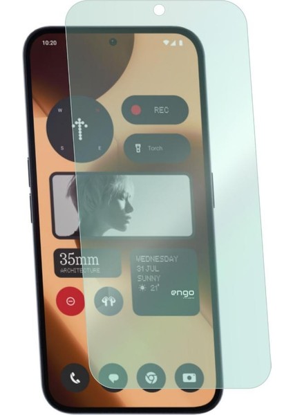 Nothing Phone 2A Plus Ekran Koruyucu Nano Şeffaf Esnek
