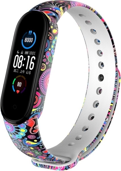 Xiaomi Mi Band 6 (CA8856) Silikon Kordonlu Saat Için (Yurt Dışından)