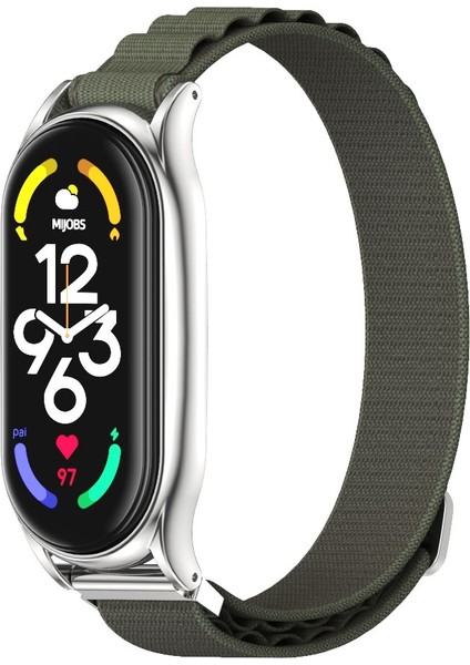 Xiaomi Mi Band Için Naylon Watch Band 6/5/4/3 (Yurt Dışından)