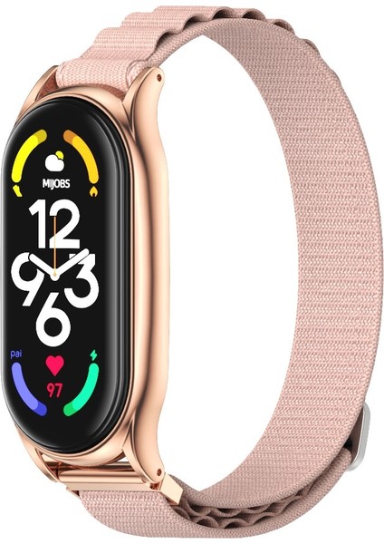 Xiaomi Mi Band Için Naylon Watch Band 6/5/4/3 (Yurt Dışından)