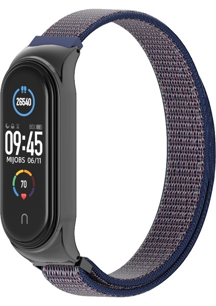 Xiaomi Mi Band Için 6/5/4/3 Naylon Kordonlu Saat (Yurt Dışından)