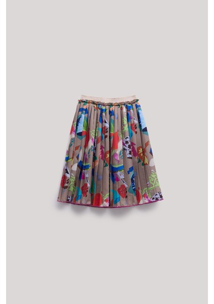 Bg Store Kız Çocuk Desenli Etek