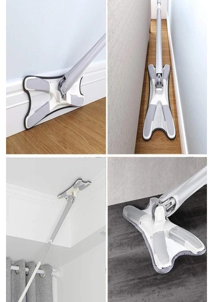 x Mop - Kendinden Sıkmalı Tablet Mop Twist Mop