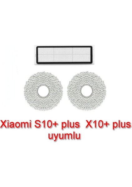 Gri renk uyumlu mop paspas ve filtre yedek parça, temizlik için ideal seçim