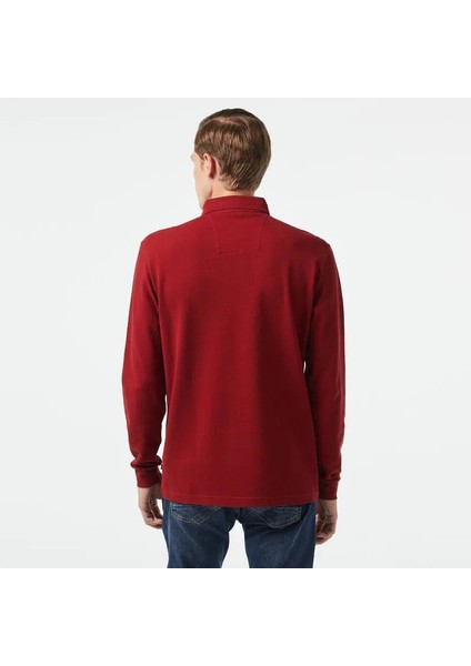 Erkek Polo Yaka Sweatshirt