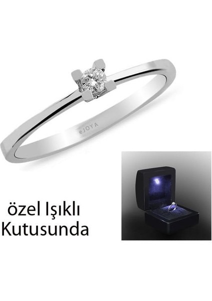 0,05 Ct Tektaş Pırlanta Yüzük 65313