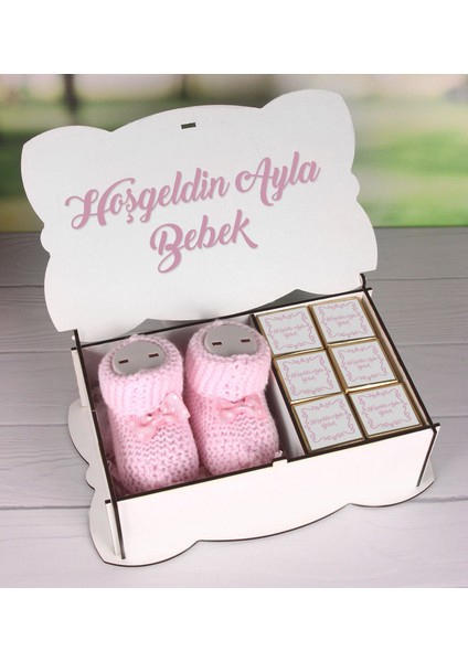 Kişiye Özel Nazarlı Hoşgeldin Bebek Hediye Seti 89285