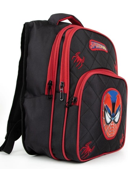 Waddel Örümcek Embos Figürlü Ilköğretim Sırt Çantası ve Beslenme Çantası Bordo modelleri