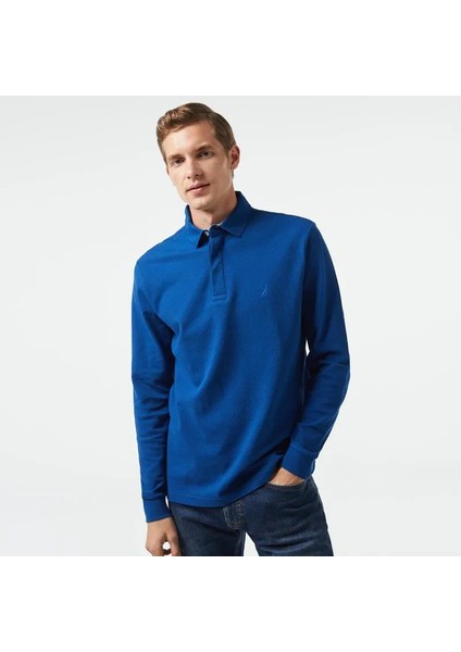 Erkek Polo Yaka Sweatshirt