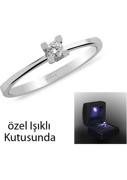 0,08 Ct Tektaş Pırlanta Yüzük 78495