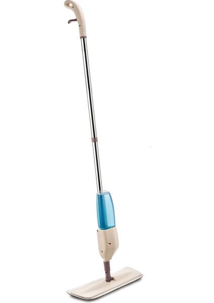 Su püskürtmeli temizlik paspası seti, pratik ve kolay temizliğe uygun bej renk