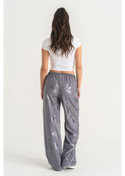 Mavi Detay Işlemeli Kadın Pantalon fiyatları