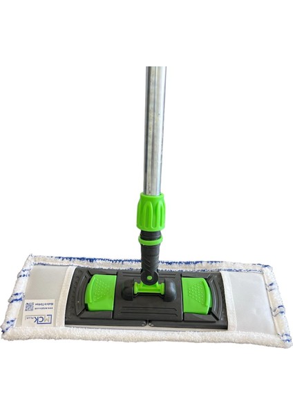 40 cm Mikrofiber Mop Temizlik Seti, Toz ve Yüzey Temizliği İçin Uygun, Beyaz Renk