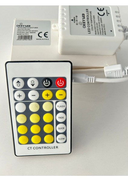2835 3 Renk Şerit LED Iç Mekan (Beyaz+Gün Işığı+ Naturel)